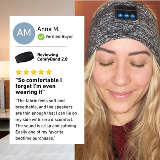 ComfyBand™ Sleeping Mask with Headphones