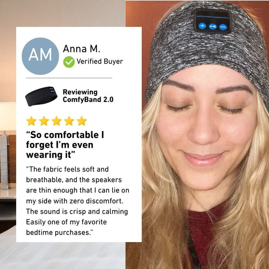 ComfyBand™ Sleeping Mask with Headphones