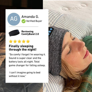 ComfyBand™ Sleeping Mask with Headphones