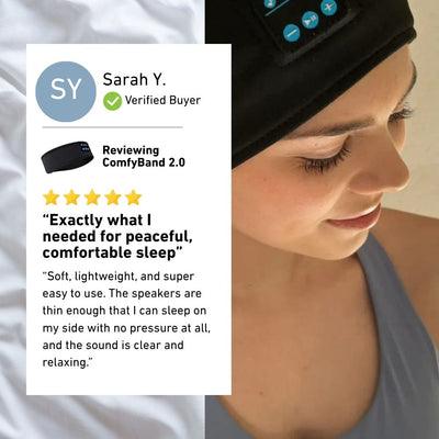 ComfyBand™ Sleeping Mask with Headphones